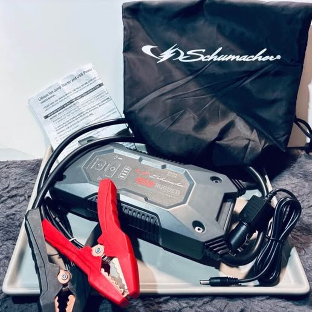 Schumacher 1200A Rugged Lithium Jump Starter, brand new without box